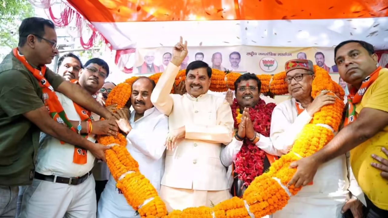 बिहार में चला ‘मोहन मैजिक﻿’ : जिन 21 विधानसभा क्षेत्रों में किया प्रचार, वहां NDA को मिली बढ़त