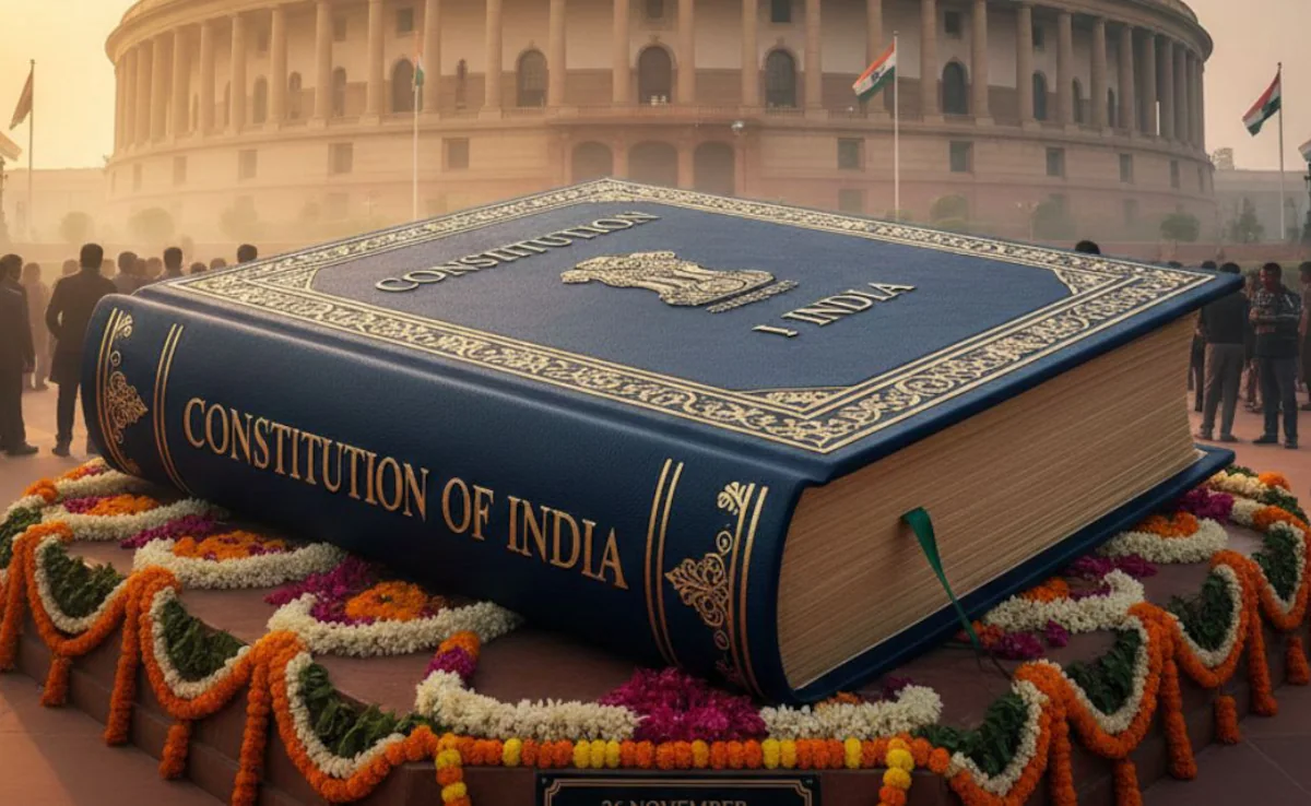पुराने संसद भवन में आज राष्ट्रीय संविधान दिवस का कार्यक्रम : पीएम मोदी ने निर्माताओं को किया नमन
