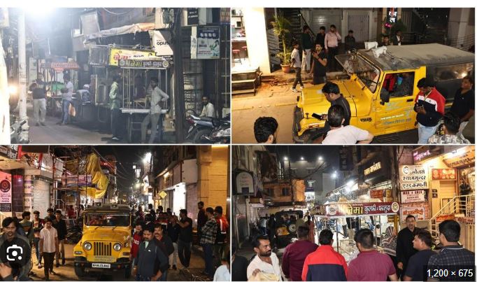 इंदौर: सराफा चौपाटी की दुकानों की सूची पर विवाद, निगम ने कोर्ट में दायर की कैविएट