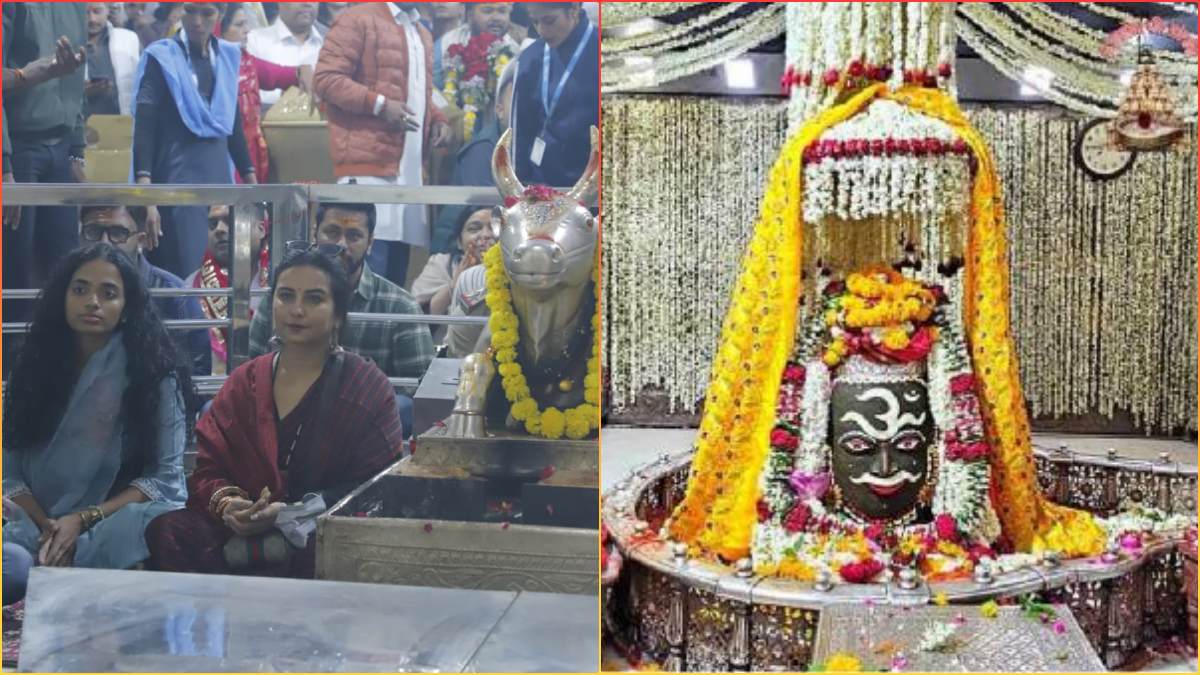 “महाकालेश्वर मंदिर उज्जैन: दिव्या दत्ता और नयनतारा ने किए महाकाल के दर्शन, भक्तों में बढ़ी आस्था और उत्साह”