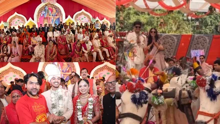उज्जैन में सीएम मोहन यादव के बेटे का भव्य विवाह: शिप्रा तट पर 21 कन्याओं का सामूहिक विवाह, रामदेव–धीरेंद्र शास्त्री सहित दिग्गज शामिल