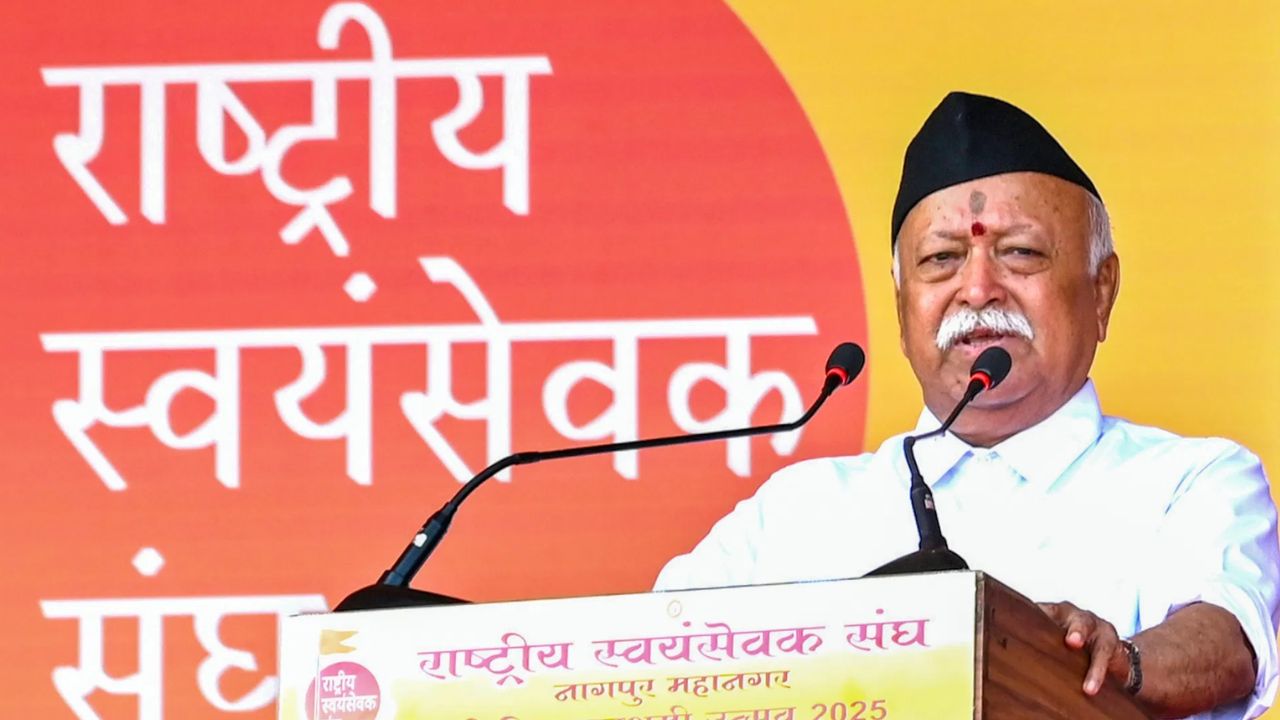 RSS के प्रमुख भागवत मणिपुर में बोले : परिवार के मुद्दों का समाधान परिवार के भीतर होना चाहिए