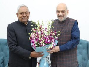 delhi bihar cm nitish kumar meets union home minister amit shah