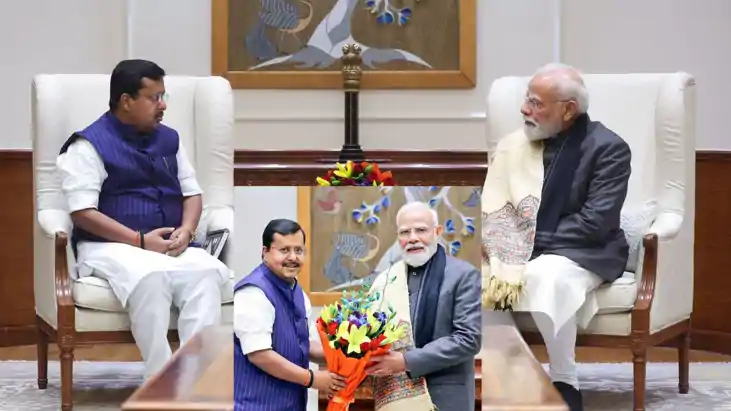 पीएम मोदी से मिले BJP के नए राष्ट्रीय कार्यकारी अध्यक्ष नितिन नबीन