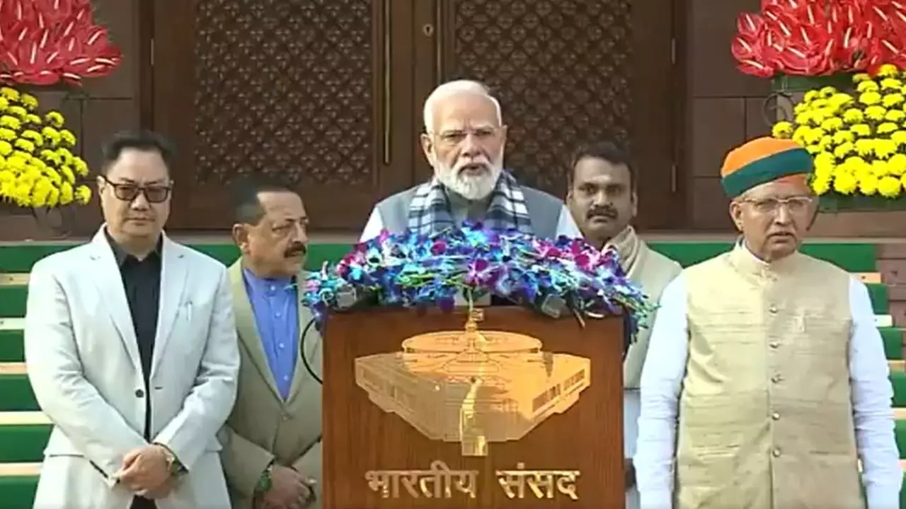  PM मोदी बोले : संसद में ड्रामा नहीं, बल्कि जरुरी मुद्दों पर हो चर्चा
