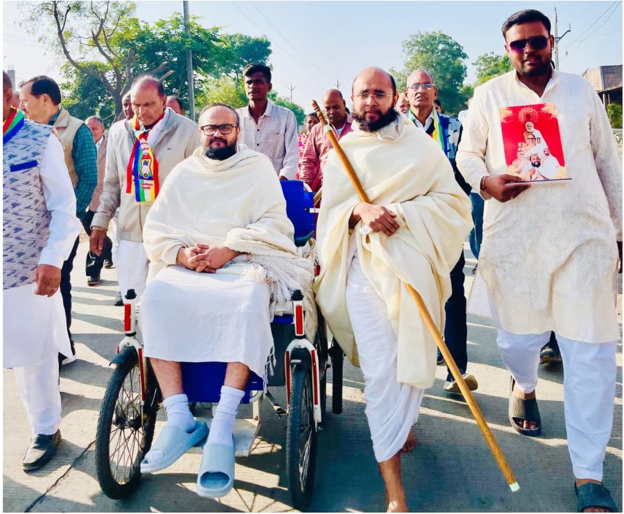 18 वर्षों बाद संजीत में त्रिस्तुतिक मुनि भगवंतों का भव्य मंगल पदार्पण