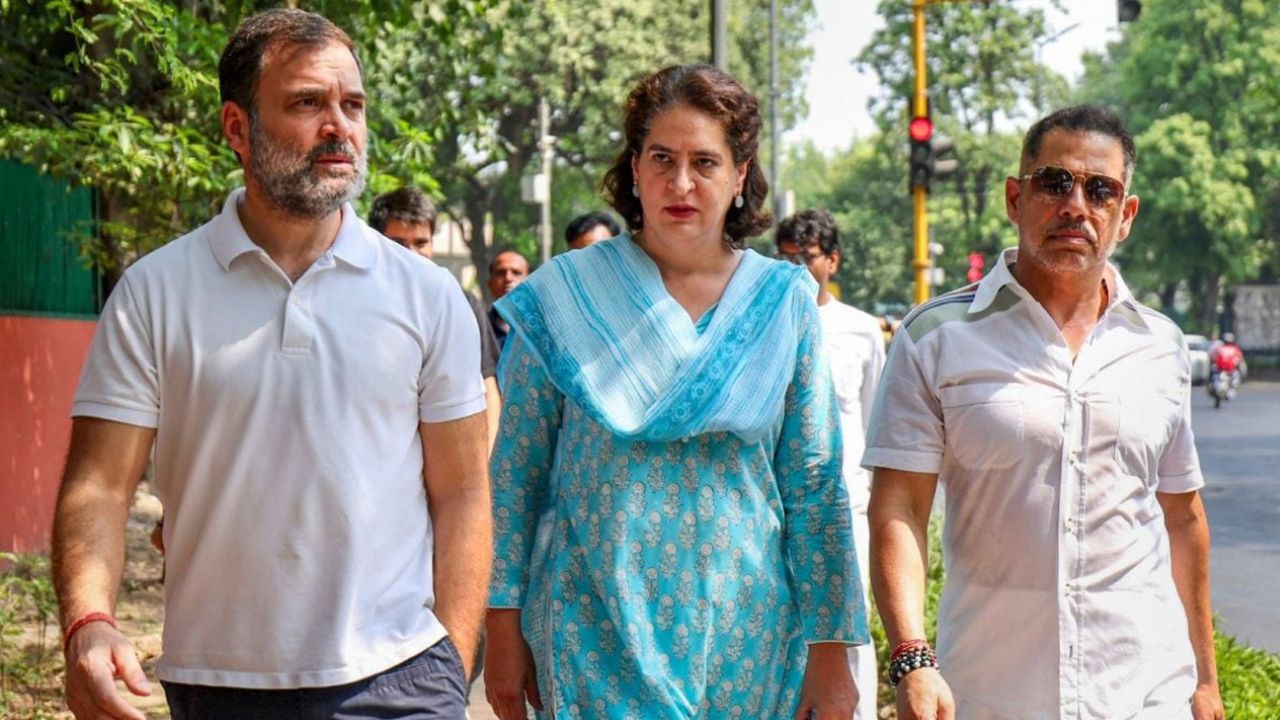 Robert Vadra के बयान से बढ़ा सियासी पारा, प्रियंका गांधी को प्रधानमंत्री बनाने की मांग पर बीजेपी ने साधा निशाना