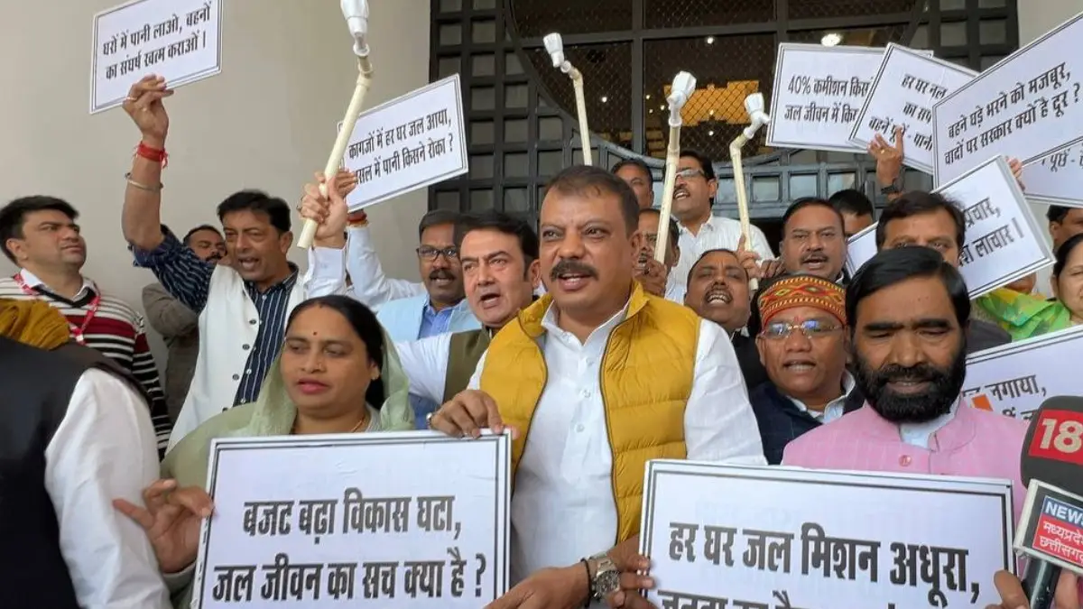MP Assembly Winter Session में कांग्रेस का बड़ा Protest: उमंग सिंघार ने Chhindwara Children Death Case और Health Negligence पर BJP को घेरा