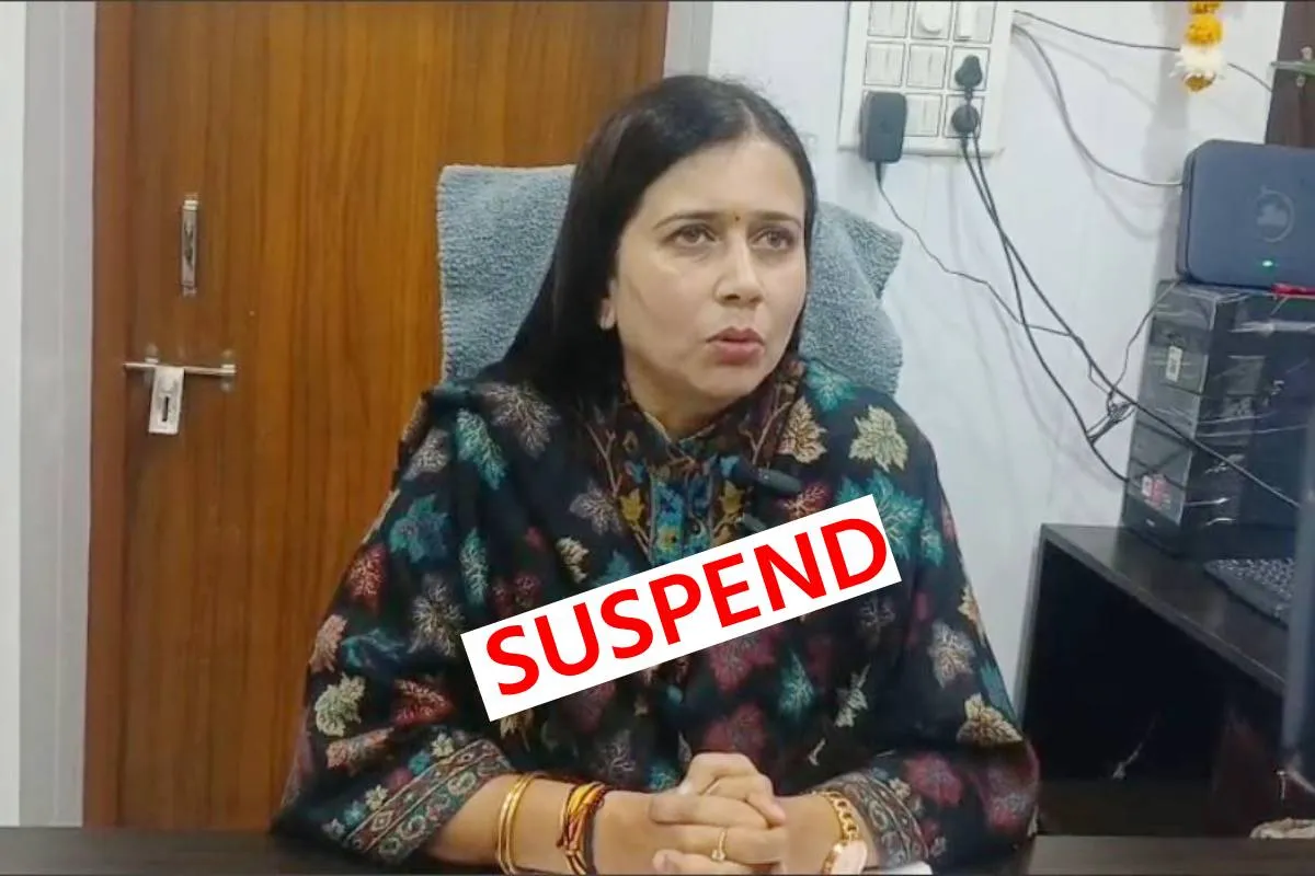 इंदौर सुसाइड केस: 5 लाख की रिश्वत के आरोप में सहायक आबकारी अधिकारी मंदाकिनी दीक्षित निलंबित