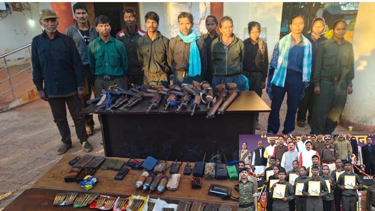 नक्सलवाद पर सबसे बड़ा प्रहार—12 नक्सली कैडर सरेंडर, बालाघाट जिला पूरी तरह नक्सल मुक्त