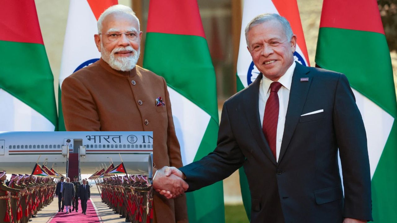 PM मोदी तीन देशों की यात्रा पर, पहले पड़ाव पर जॉर्डन पहुंचे