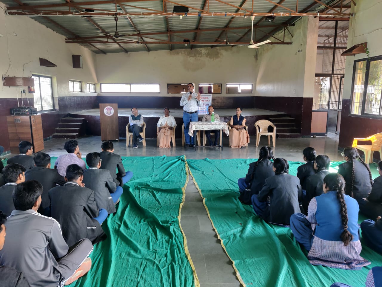 कॉलेज चलो अभियान सरदारपुर कार्यक्रम फोटो