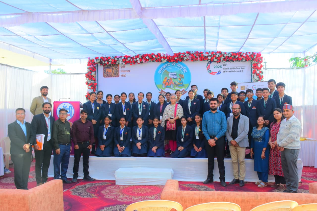 अंतर्राष्ट्रीय सहकारिता वर्ष 2025 कारवां अभियान में NDDB और इंदौर दुग्ध संघ का जागरूकता कार्यक्रम