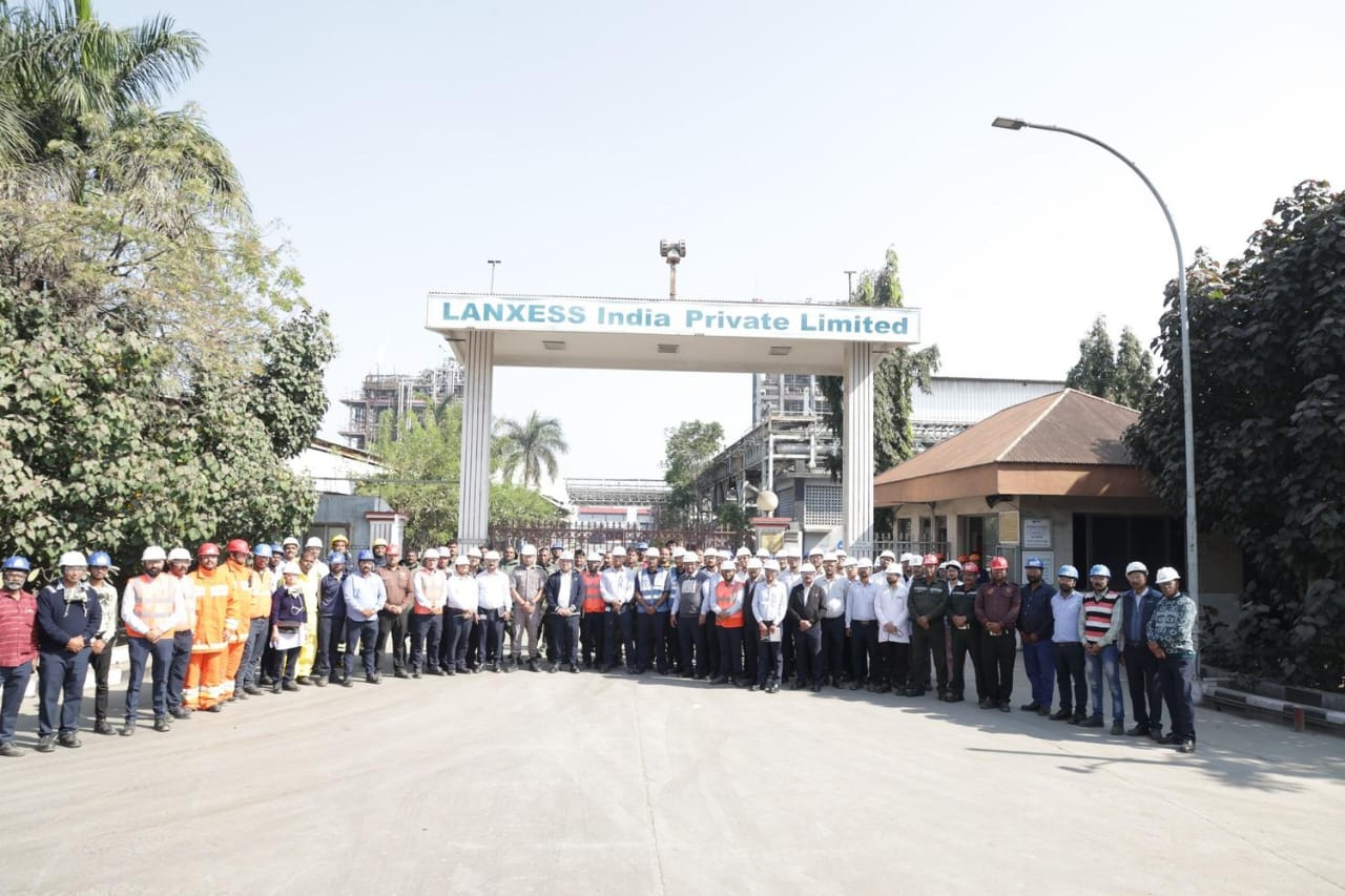 NDRF Safety Appreciation Lanxess India Nagda factory mock drill