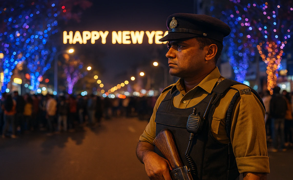 NEW YEAR के जश्न के लिए इंदौर पुलिस की विशेष योजना, 500 जवान रहेंगे तैनात”