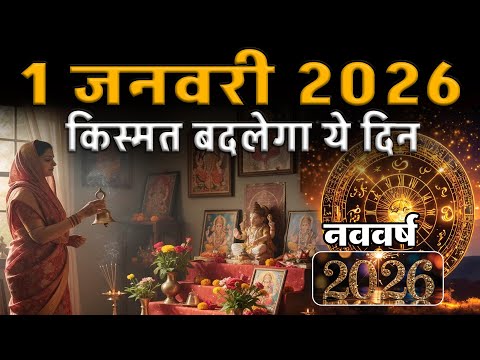नया साल 2026 का पहला दिन! करें ये 4 जबरदस्त काम, चंद्रमा की कृपा से पूरा साल भरा रहेगा धन से।
