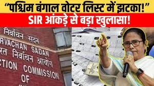 West Bengal SIR Voter List 2026 draft published by Election Commission of India