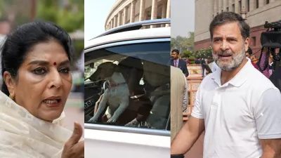 रेणुका चौधरी के डॉग विवाद पर राहुल बोले—भारत अब कुत्तो पर………………………