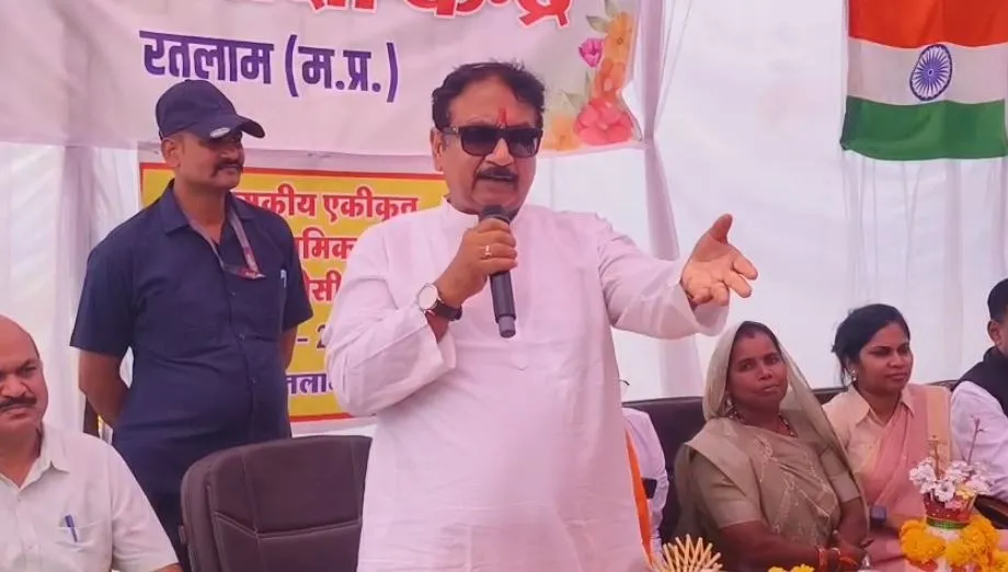 मंत्री विजय शाह रतलाम दौरा: सरकार के 2 साल की उपलब्धियां गिनाने पहुंचे प्रभारी मंत्री