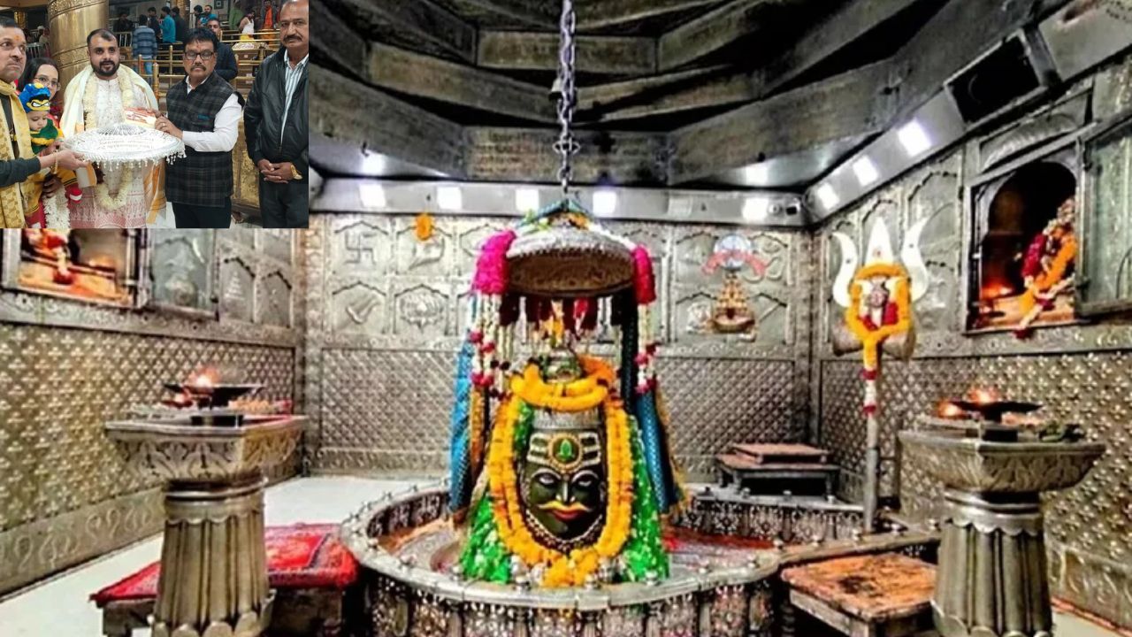 उज्जैन में महाकाल मंदिर को मिली भव्यता की नई पहचान, 25 किलो चांदी से बने रजत द्वार का शुभारंभ