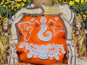 Khajrana गणेश मंदिर में सवा ला ख लड्डुओं का महाभोग