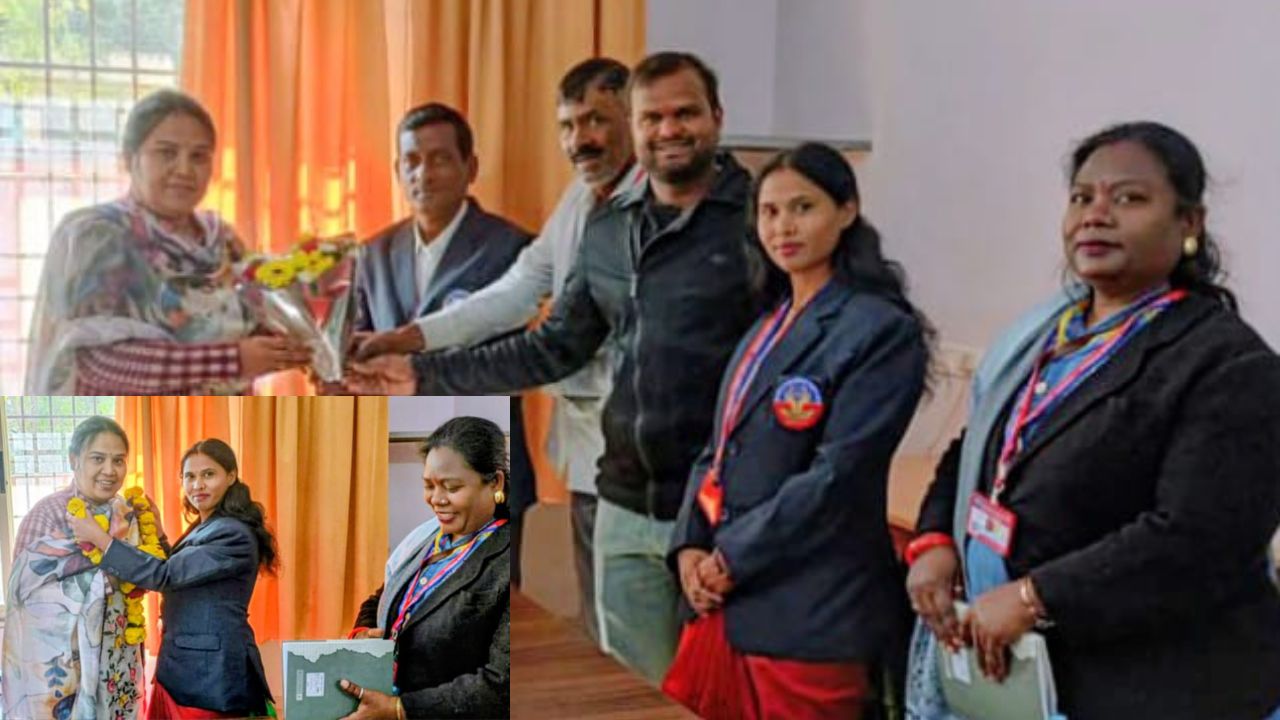 IHRCT जबलपुर टीम की रांझी तहसील में प्रशासनिक अधिकारियों से सौजन्य भेंट