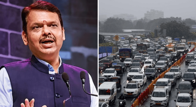 मुंबई में ट्रैफिक नियमों का पालन, CM ने कहा – यहां कोई लेन नहीं तोड़ी जाती