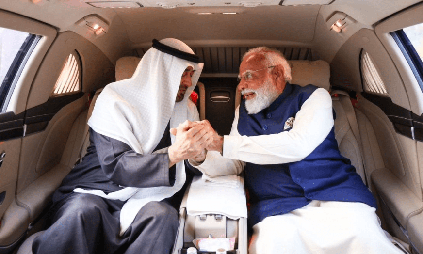UAE राष्ट्रपति का भारत दौरा: