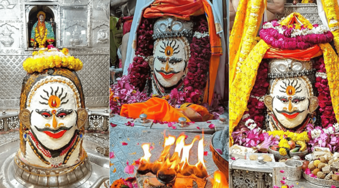Ujjain Mahakal भस्म आरती में भगवान महाकाल का तिल और तेल से विशेष स्नान, श्रद्धा और आस्था के साथ मनाई गई मकर संक्रांति