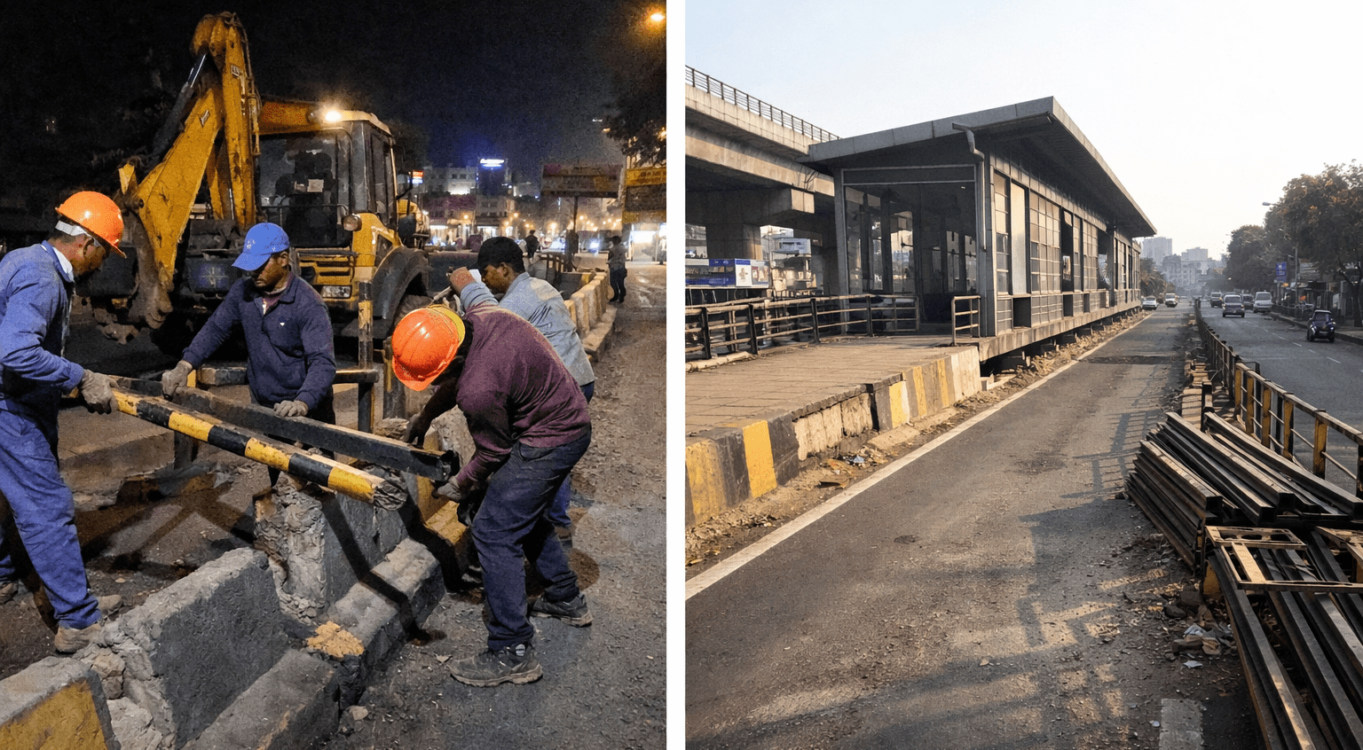 Indore BRTS demolition stopped