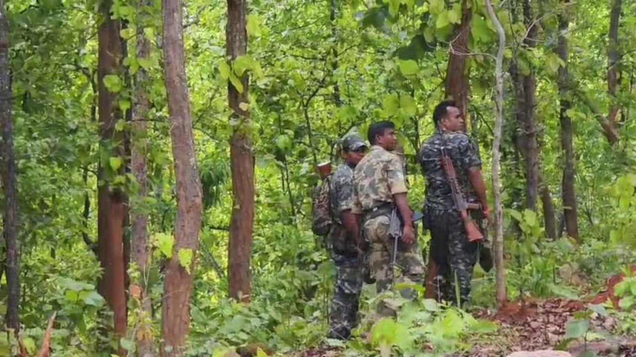 West Singhbhum: Fierce Encounter in Saranda Forest, 16 Naxals Killed by Security Forces