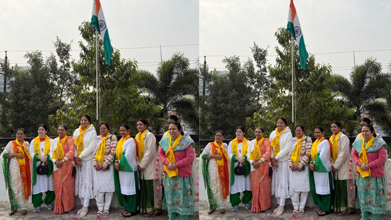 आनंदम में हर्ष और उल्लास के साथ मनाया गया 77वाँ Republic Day