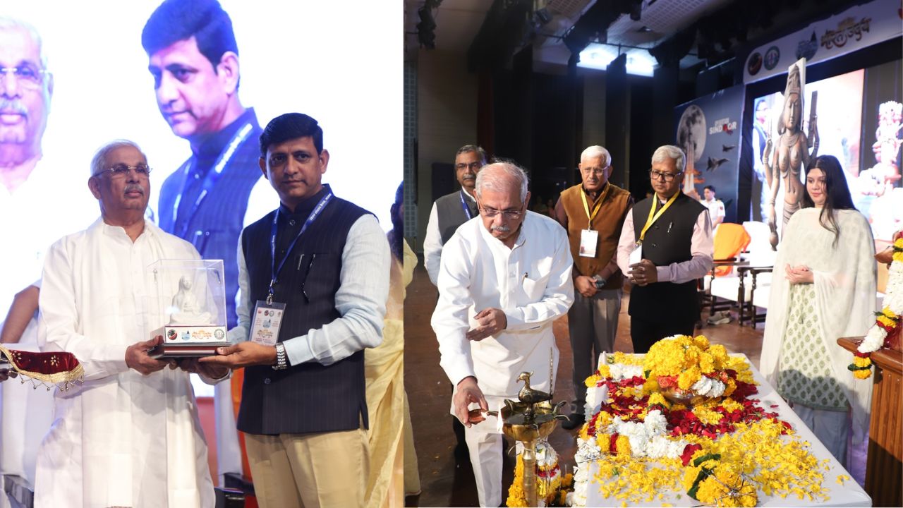 भारत बनेगा “सोने का शेर” – केरल के राज्यपाल ने 3 दिवसीय Narmada Sahitya Manthan का उद्घाटन किया