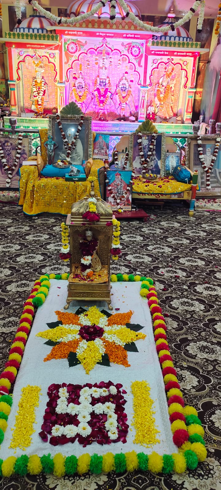 सरस्वती नन्दन स्वामी गुरुदेव अखण्ड नाम संकीर्तन थांदला