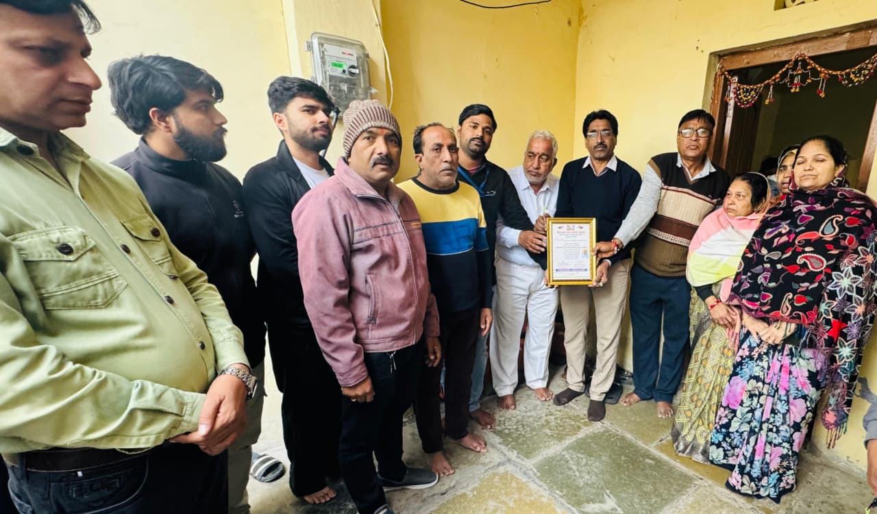 नागदा नेत्रदान – स्व. सरदारमल जैन का मरणोपरांत नेत्रदान