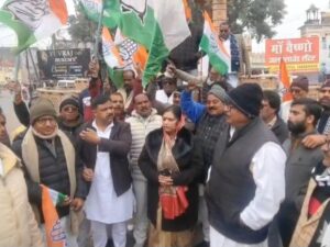 Indore Contaminated Water Death Sparks Congress Protest at MLA’s Residence