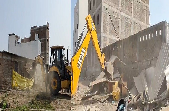 Indore: खजराना में सरकारी जमीन पर बड़ा अतिक्रमण हटाया करीब ₹100 करोड़ की भूमि मुक्त
