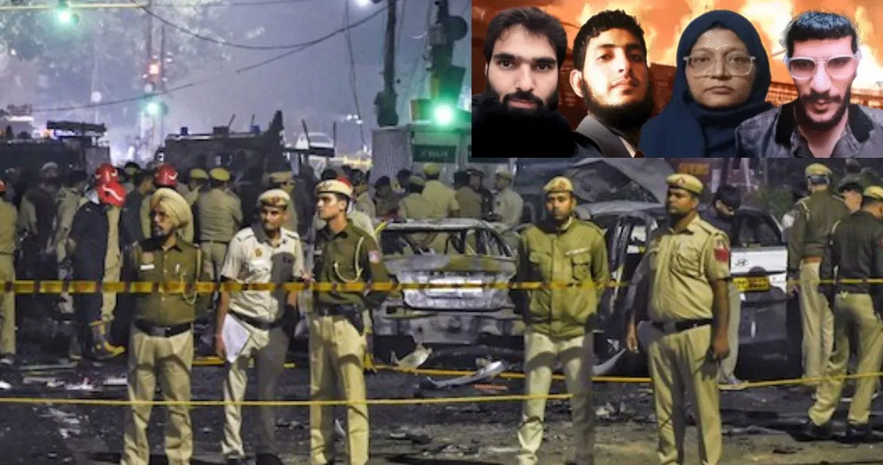 DELHI धमाके की जांच में बड़ा खुलासा फर्जी सिम और एन्क्रिप्टेड ऐप्स से पाक हैंडलरों के संपर्क में थे आतंकी
