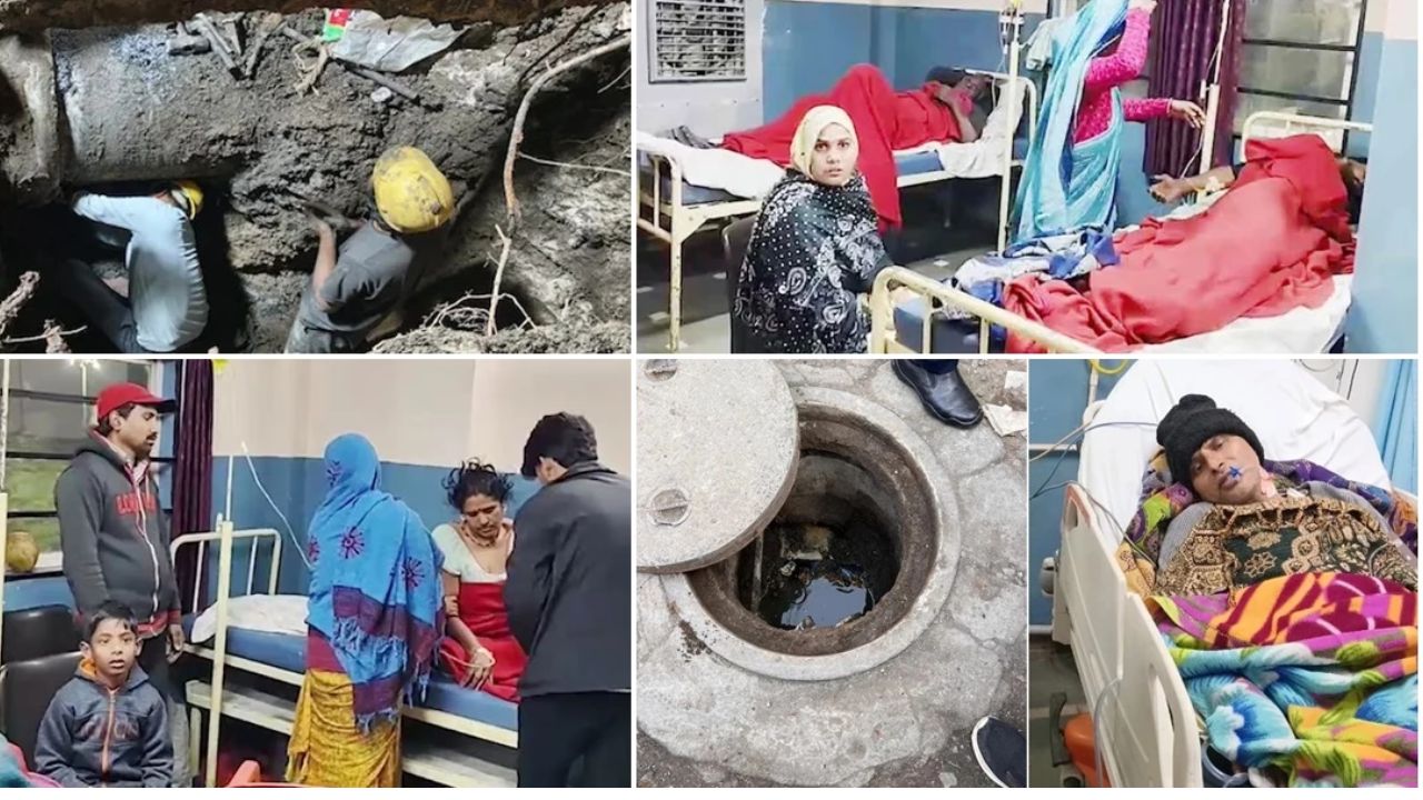Baghirathpura जलकांड: दूषित पानी से 15 की मौत, 350 लोग अस्पताल में भर्ती