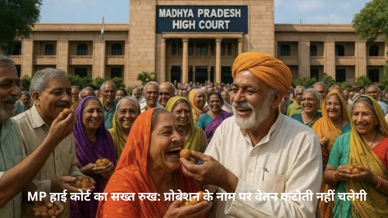 MP High Court का ऐतिहासिक फैसला: प्रोबेशन पीरियड में वेतन कटौती अवैध, सरकार को पैसा लौटाने का आदेश