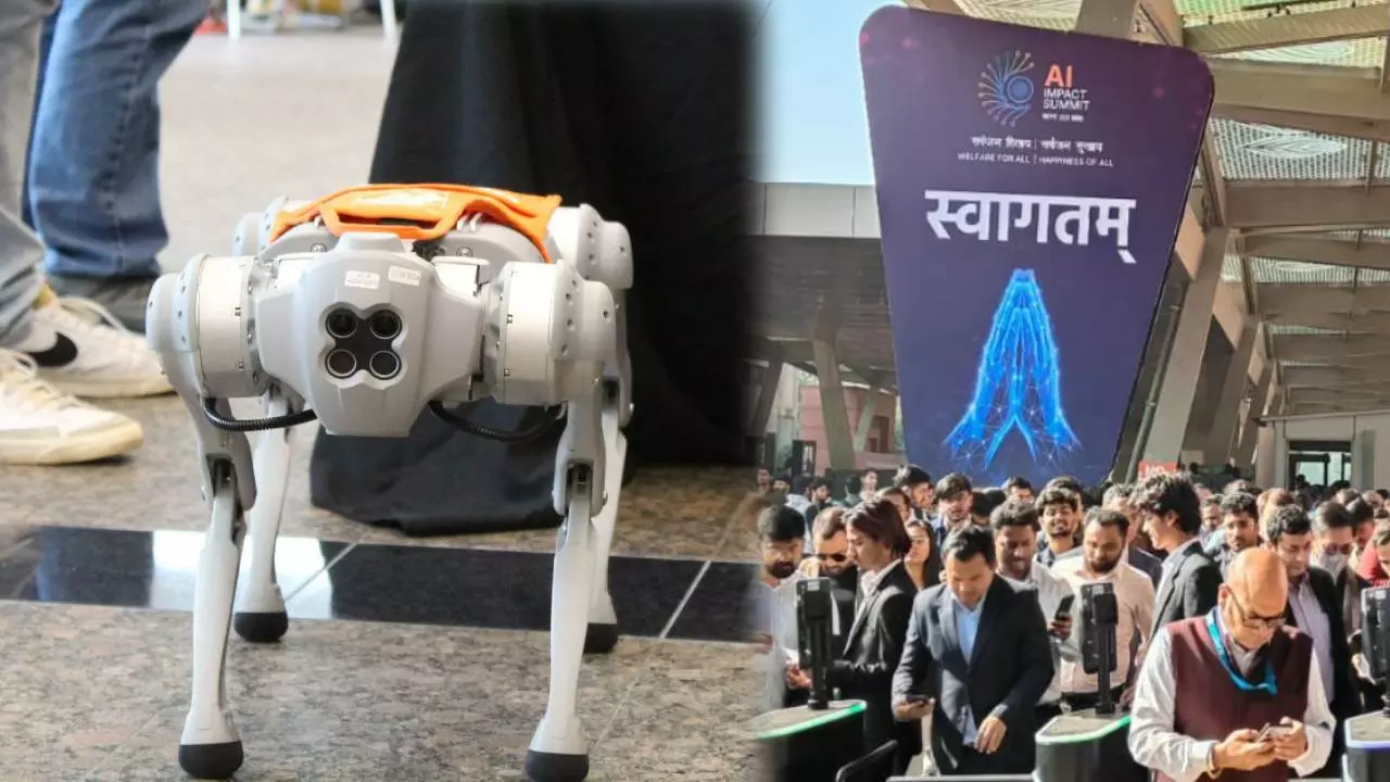 AI Impact Summit 2026: Galgotias University में दिखाया रोबोट डॉग, निकला चीनी मॉडल