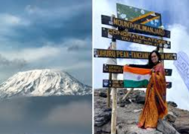 MP की बिटिया आकांक्षा कुटुम्बले ने माउंट किलिमंजारो की चढ़ाई कर रचा इतिहास
