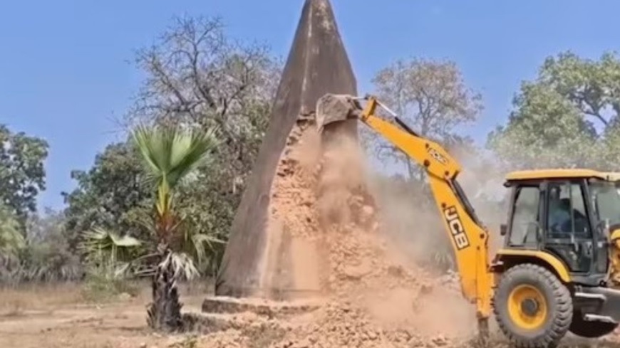 Bastar में नक्सली स्मारक ध्वस्त, 2018 से अब तक 173 स्मारक गिराए गए
