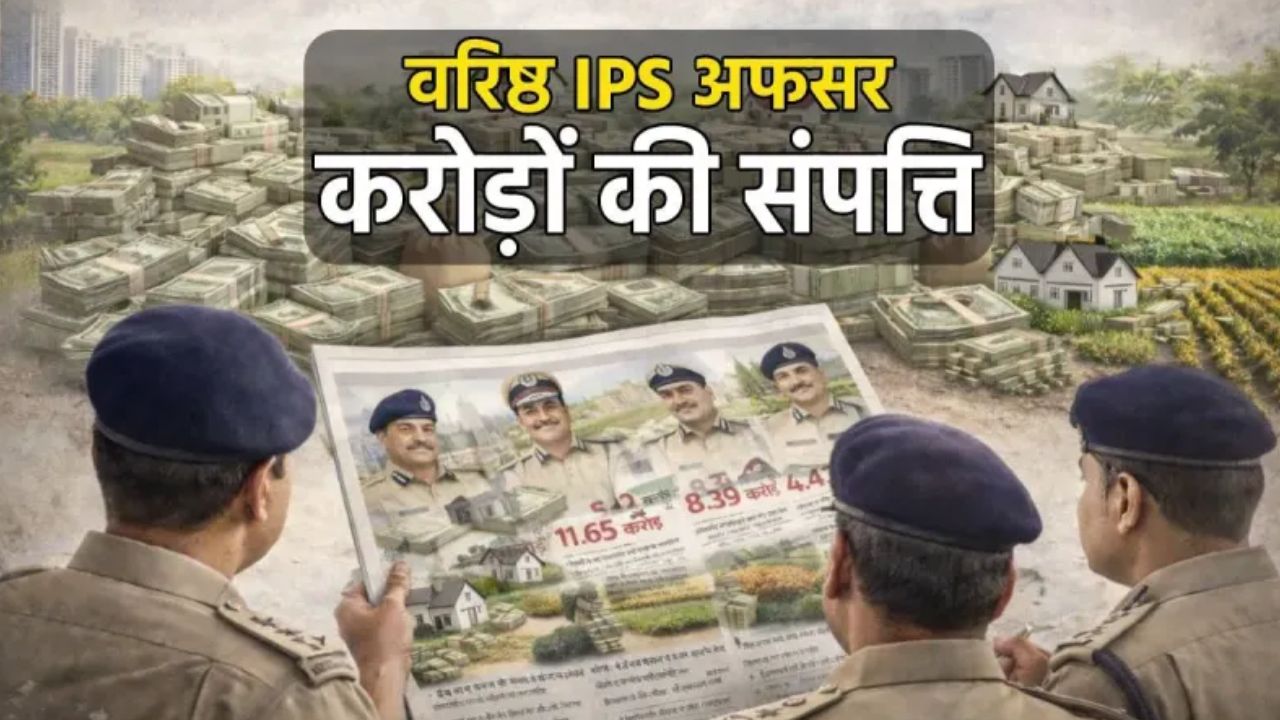 MP के वरिष्ठ IPS अफसर: करोड़पति और पारदर्शिता की चुनौती