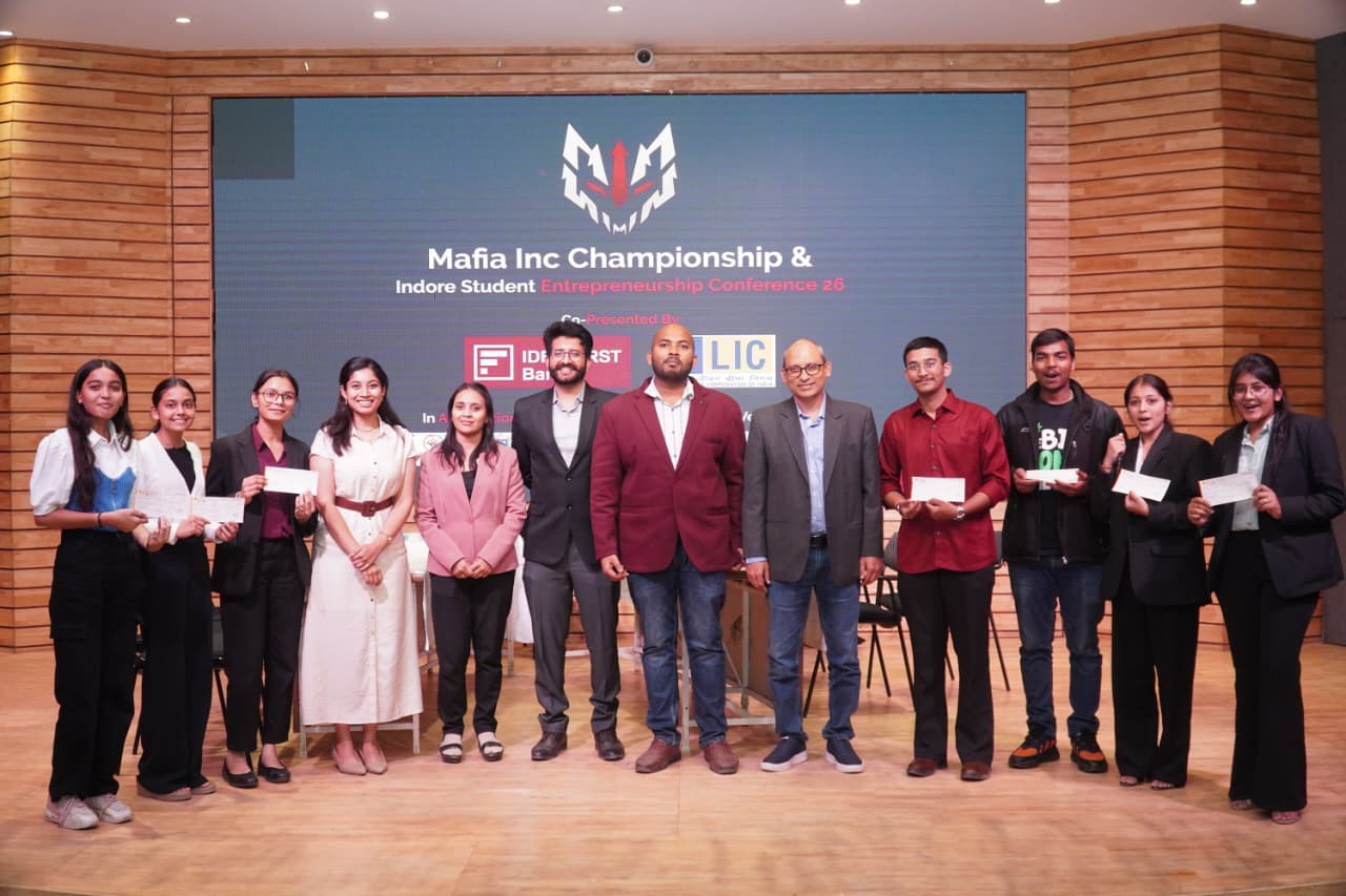 Success Story: Entrepreneurship and Innovation Summit 2026 Indore में Mafia Ink Championship ने 700+ छात्रों के सपनों को दी नई उड़ान