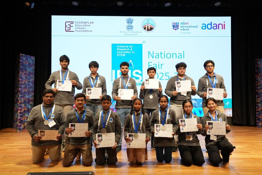 IRIS नेशनल फेयर 2025-26 अदाणी इंटरनेशनल स्कूल