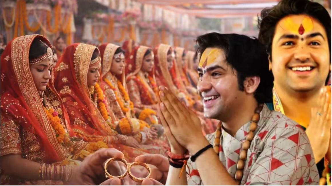 Bageshwar Dham, में 7वां भव्य कन्या विवाह महोत्सव, नेपाल की बेटी भी शामिल