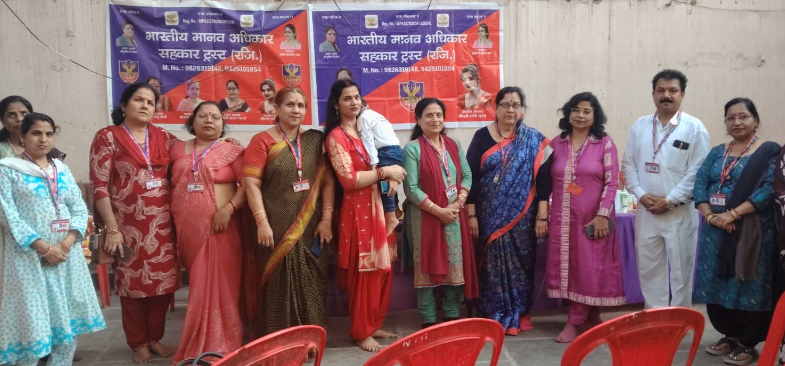 Gwalior में समाज में भाईचारे, प्रेम और मानव अधिकारों के संदेश के साथ होली उत्सव