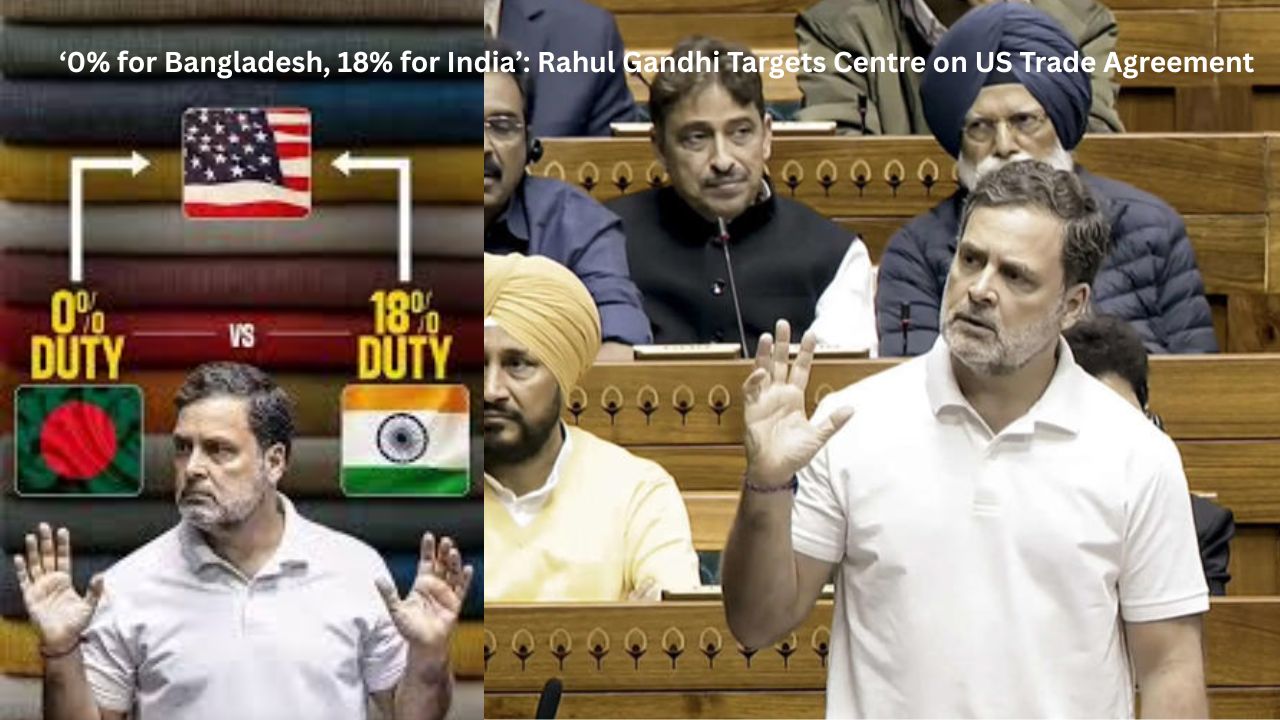 India-US Trade Row: Rahul Gandhi Alleges Govt Misled Nation on Tariff Terms