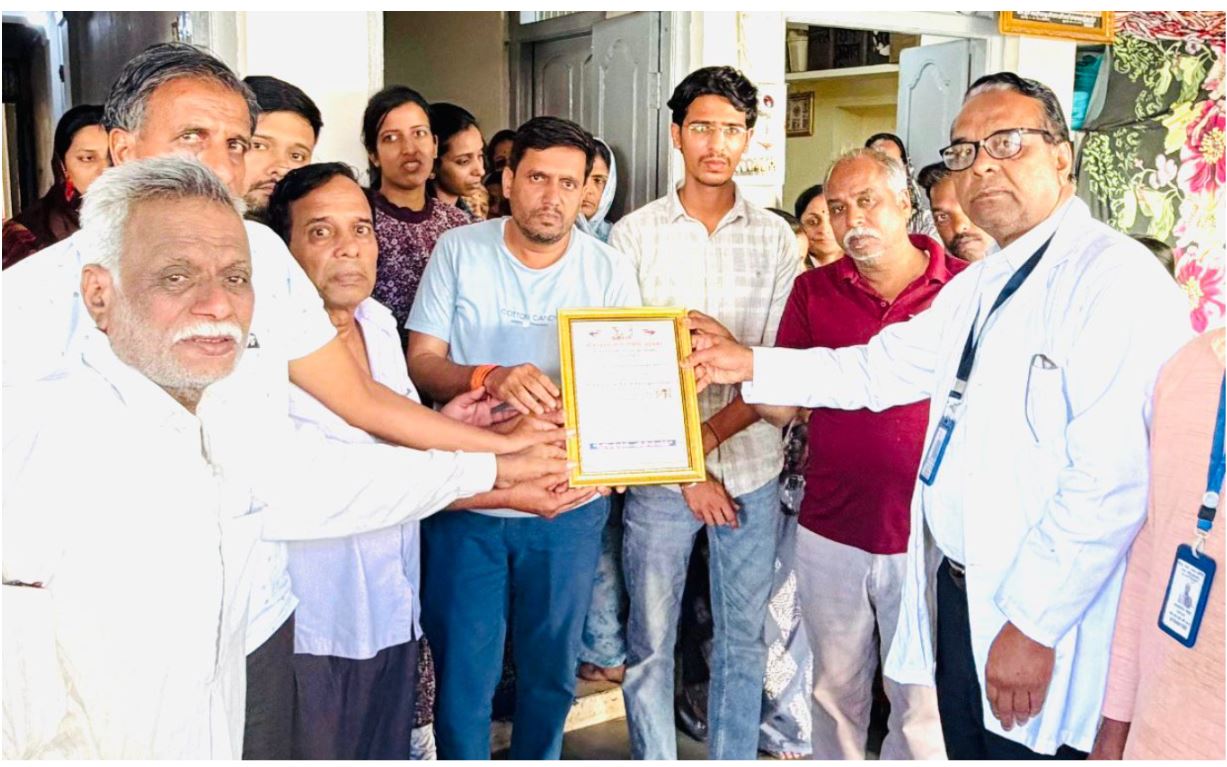 Jhaknavada शोक में डूबा: जिनशासन के सेवक कनकमल मांडोत का निधन, परिवार ने किया नेत्रदान